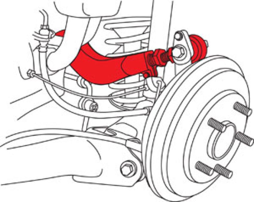SPECIALTY PRODUCTS COMPANY 67466 ADJ CONTROL ARM CIVIC