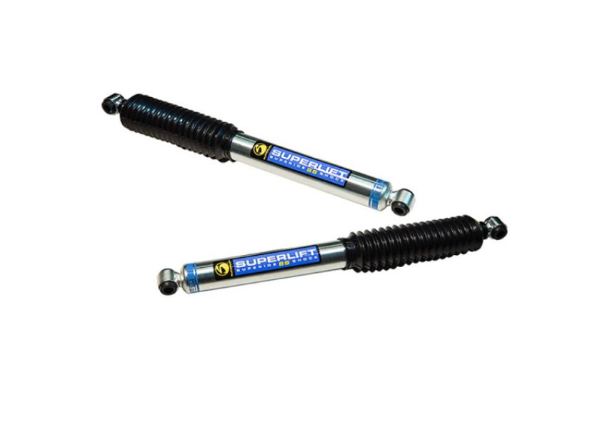 Superlift 95030 Dual Steering Stabilizer Cylinder Replacement Kit - w/ SS by Bilstein Cylinders