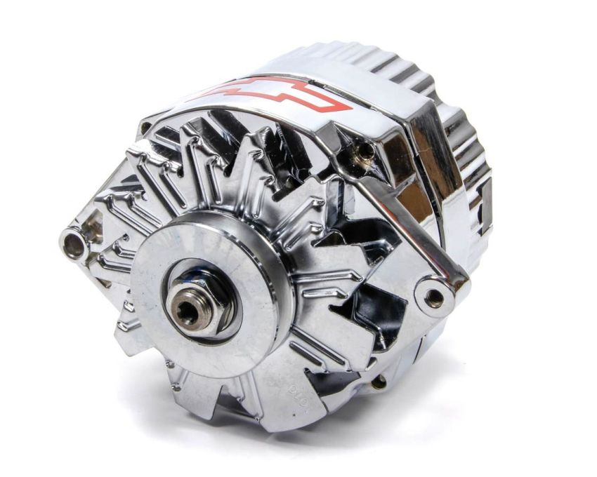 PROFORM PFM141-660 Bowtie Chrome GM 120 Amp Alternator 1-Wire