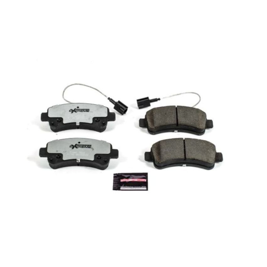 PowerStop Z36-1746 PowerStop - Z36 Truck and SUV Carbon-Fiber Ceramic Brake Pads with Hardware Kit