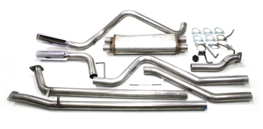JBA 40-9004 07-20 Toyota Tundra 4.6L/4.7L/5.7L 409SS Pass Side Dual Exit Cat-Back Exhaust