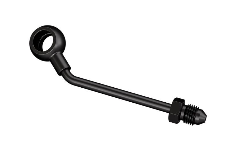 Goodridge PMCHD-041ZBK 2014 Harley Davidson CVO Softail Models Front ABS Banjo Adaptor