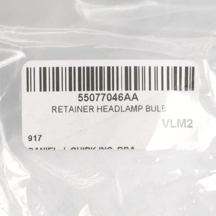 Mopar 55077046AA RETAINER, Headlamp Bulb