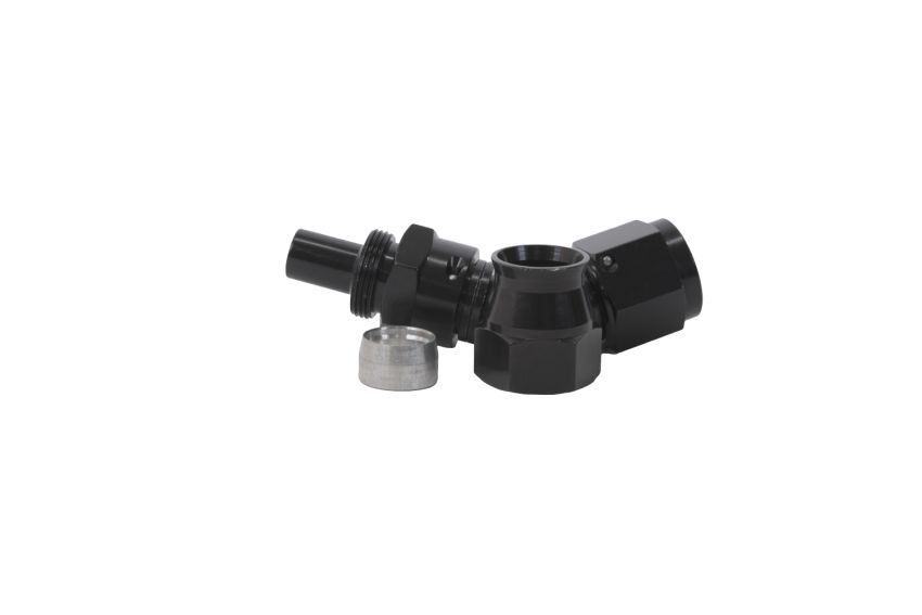AEROMOTIVE AFS15354 8an 45-Degree PTFE Hose Black