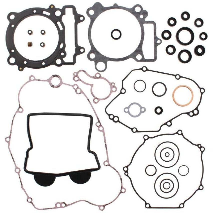 Vertex Pistons 811469 Vertex Gaskets 06-08 Kawasaki KX450F Complete Gasket Kit w/ Oil Seals