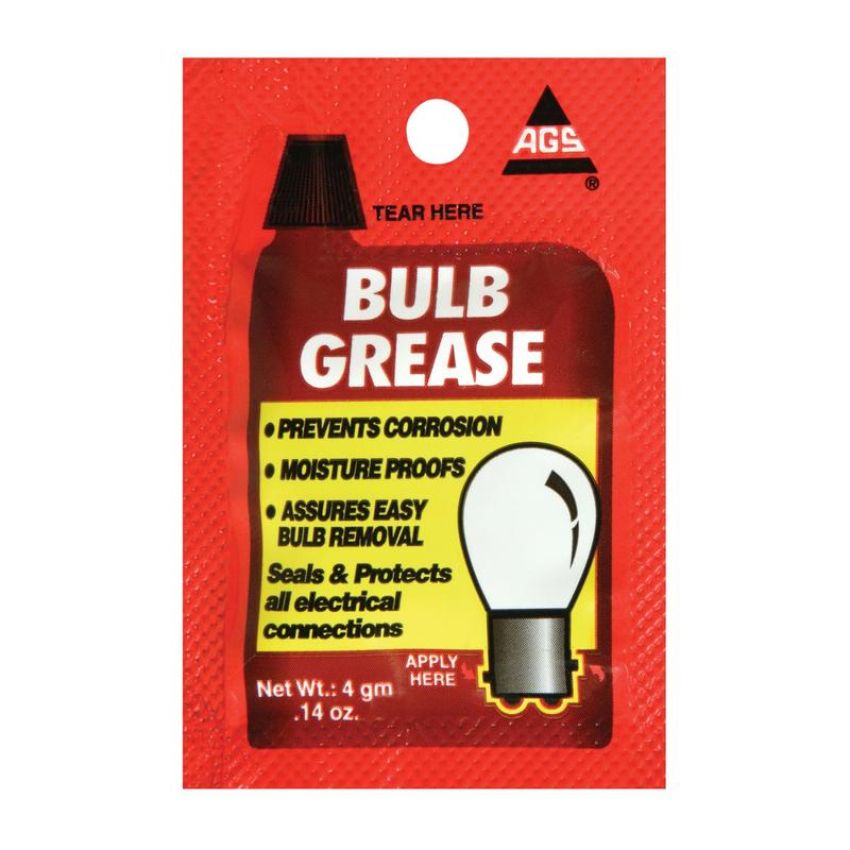 AGS BG-1 Bulb Dielectric Grease, Pouch, 4 g, 100