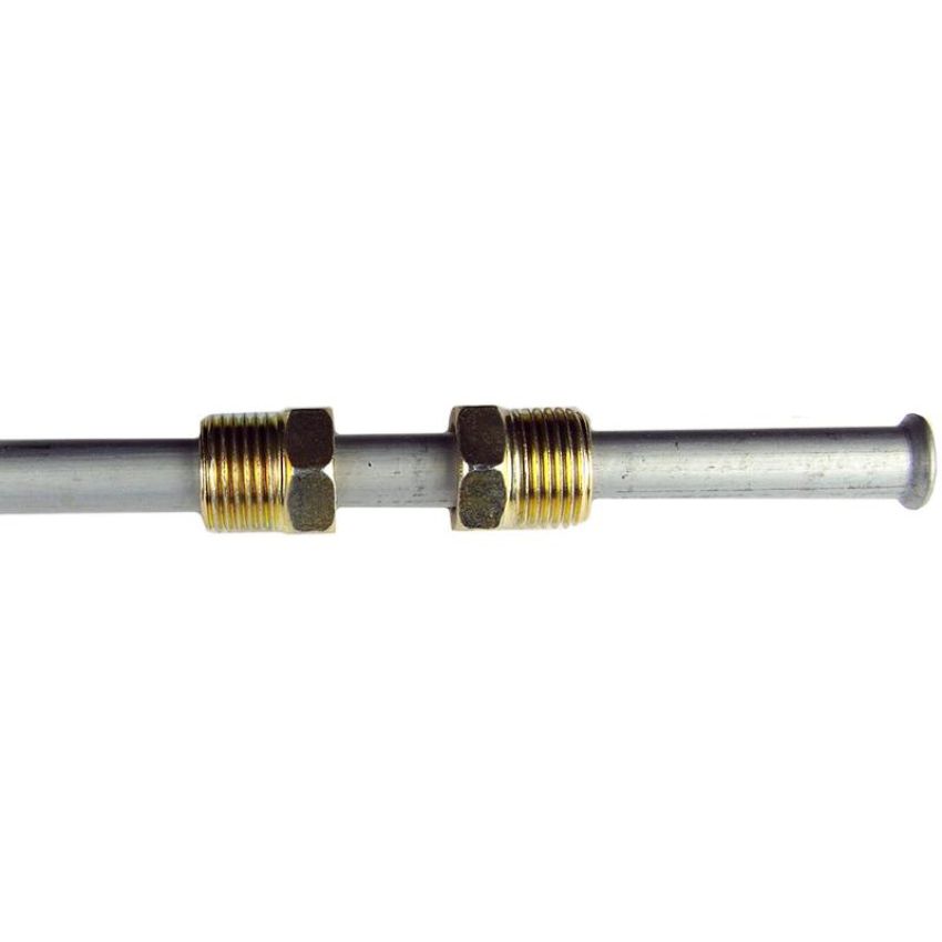 AGS BL-612 Domestic Steel Brake/Fuel/Transmission Line, 3/8 x 12