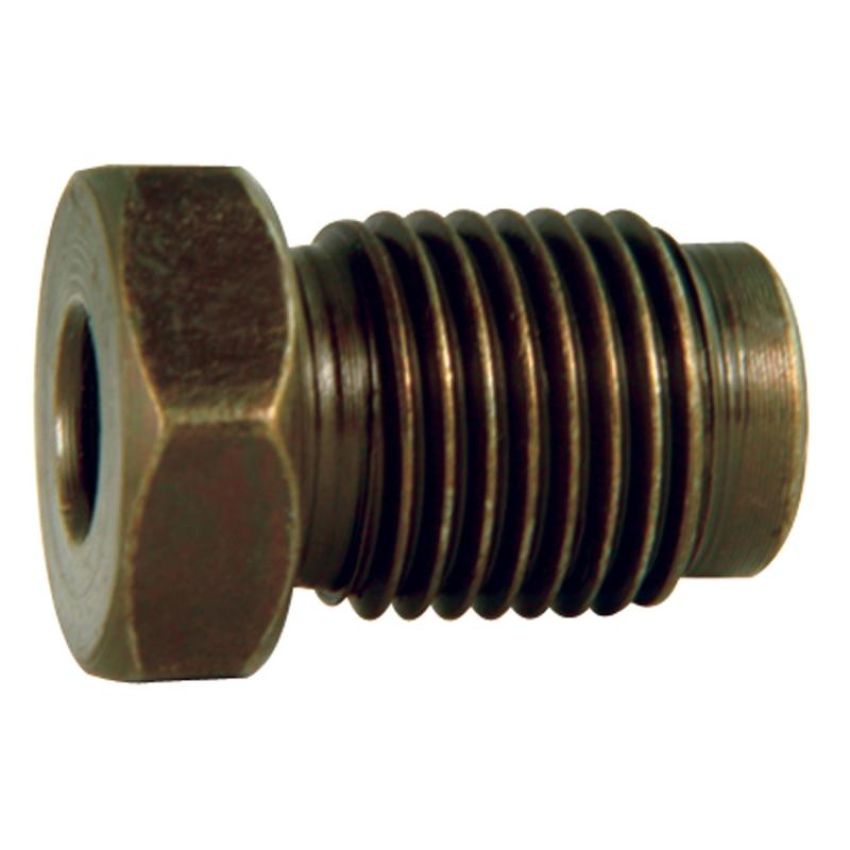 AGS BLF-39B Steel Tube Nut, 3/16 (M10x1.0 Bubble), 1/bag