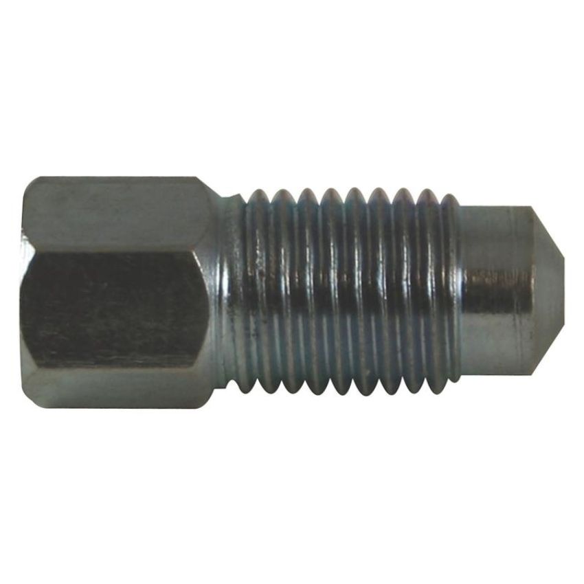 AGS BLF-55C Steel Adapter, Female(3/8-24 Bubble), Male(7/16-20 Bubble), 1/card