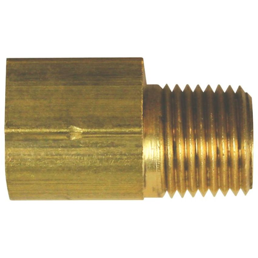 AGS BLF-56C Brass Elbow, Female(3/8-24 Inverted), Male(1/8-27 NPTF), 1/card