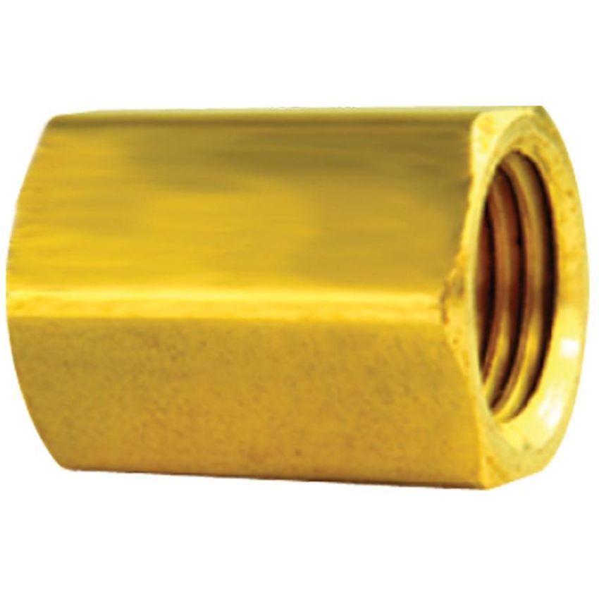 AGS BLU-3B Brass Brake Line Union, 3/16 (3/8-24 Inverted), 1/bag