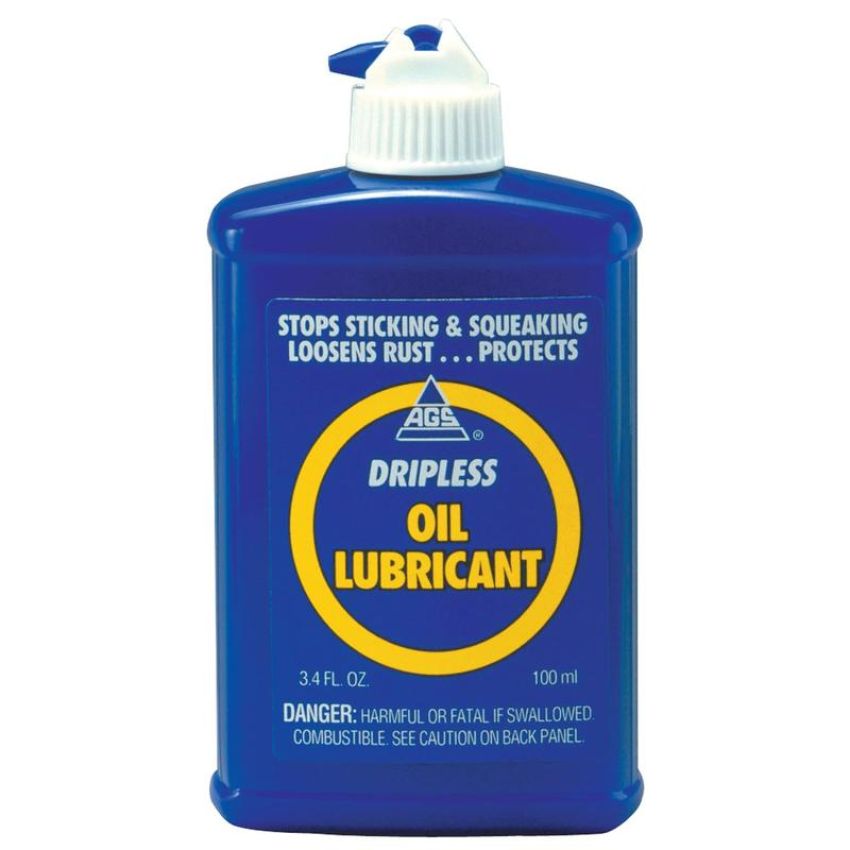 AGS DO-4 Door-Ease Dripless Oil, Bottle, 3.4 oz