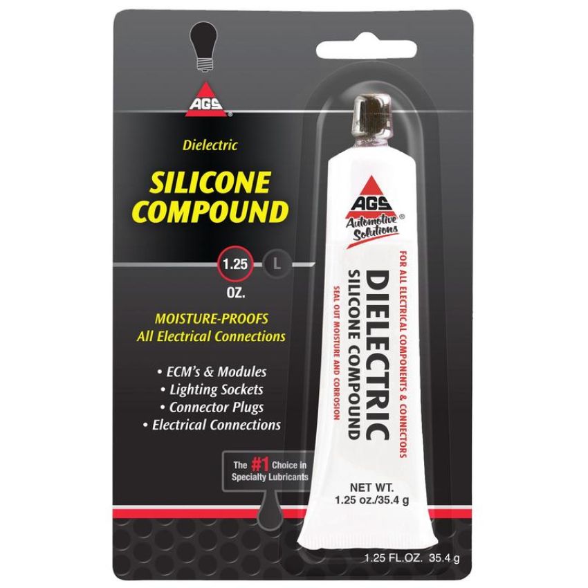 AGS DS-1 Dielectric Silicone Grease, Tube, 1.25 oz, Card