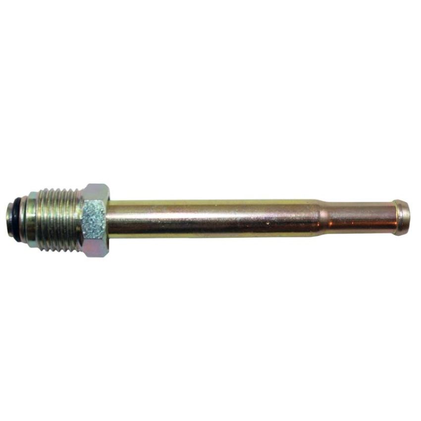 AGS FLRL-275 Fuel Line Adapter - 3/8 Steel to 3/8 Rubber Hose (short) - 2 per Bag