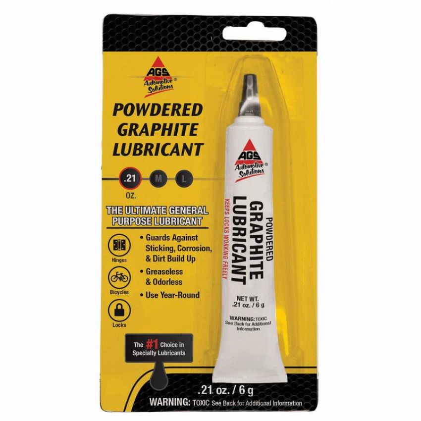 AGS MZ-2H Graphite Powdered, Tube, .21 oz, Card, Hardware