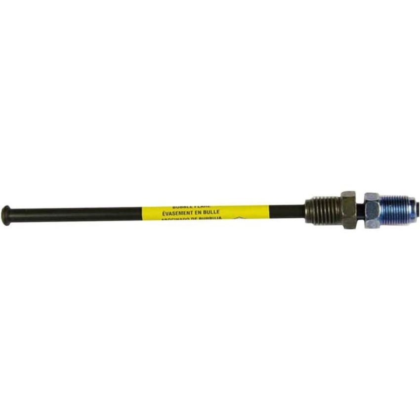 AGS PAA-B720 PVF Steel Brake Line Adapter, 6mm x 8 (M12x1.0 Bubble)(M12x1.5 Bubble)