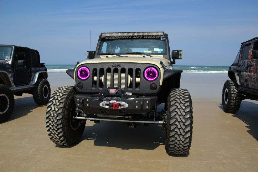 Oracle Lighting 7079-335 2007-2016 Jeep Wrangler JK Pre-Assembled LED Halo Headlights