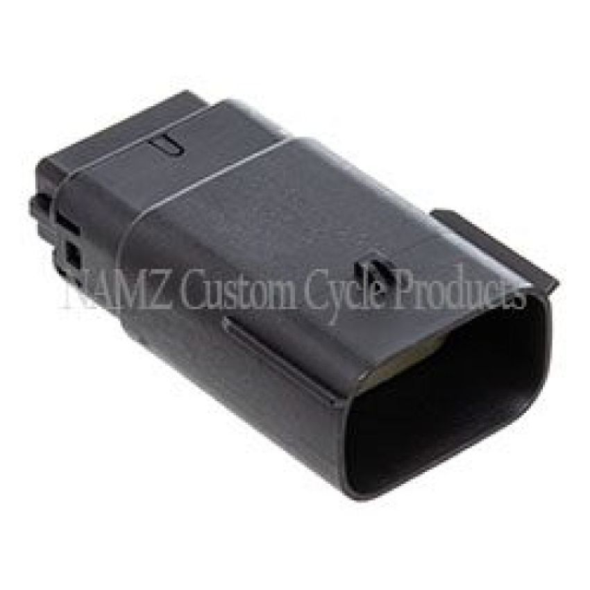 NAMZ NM-33482-1201 07-23 V-Twin Glide Right Handlebar Ctrl Molex MX-150 12-Pos Male Connector - Blk (HD72488-07BK)