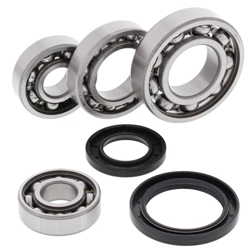 All Balls Racing 25-2017 1985 Kawasaki KLT160 Differential Bearing & Seal Kit Rear