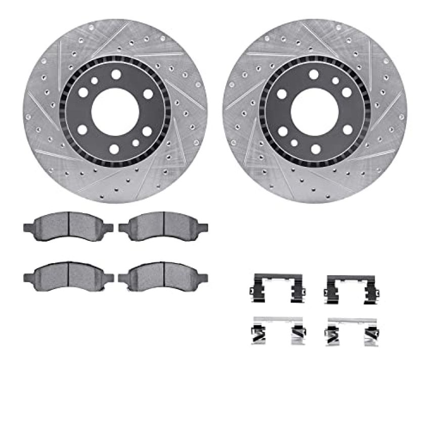Dynamic Friction 7512-48058 Rotor Kit
