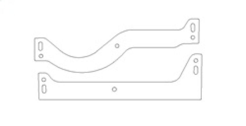 Cometic Gasket C5625-047 Cometic Chrysler LA V8 .047in Fiber Intake Rail Gasket Kit