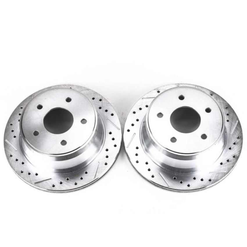 PowerStop AR8636XPR PowerStop Evolution Performance Drilled, Slotted & Plated Brake Rotor Pair