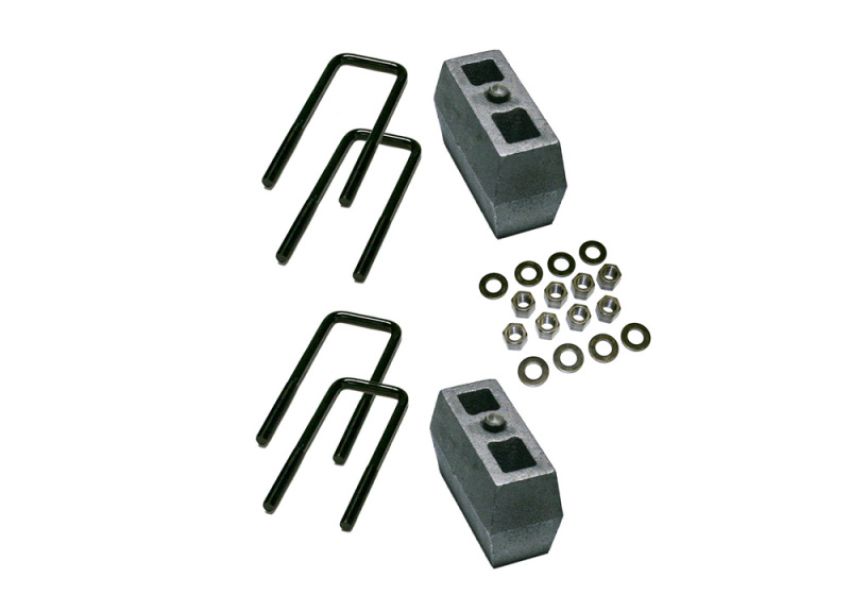 Superlift 7249 89-96 Toyota Pickup 4WD Short Bed Standard Cab 4in Block Kit w/ 3.312in Wide U-Bolts