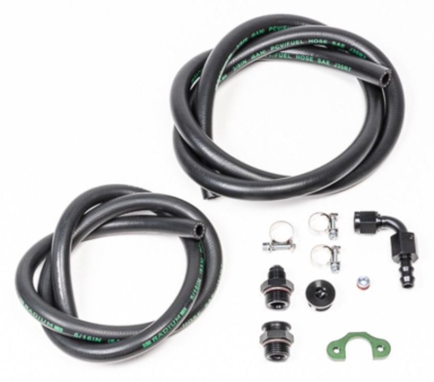 Radium Engineering 20-0217-PK FUEL RAIL PLUMBING KIT, NISSAN RB26DETT
