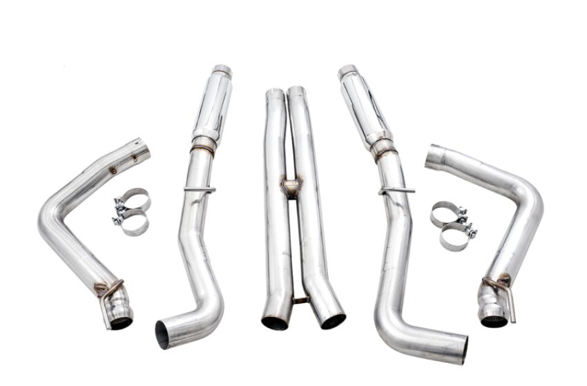 AWE Tuning 3015-11050 2015+ Dodge Challenger 6.4L/6.2L Supercharged Track Edition Exhaust - Use Stock Tips