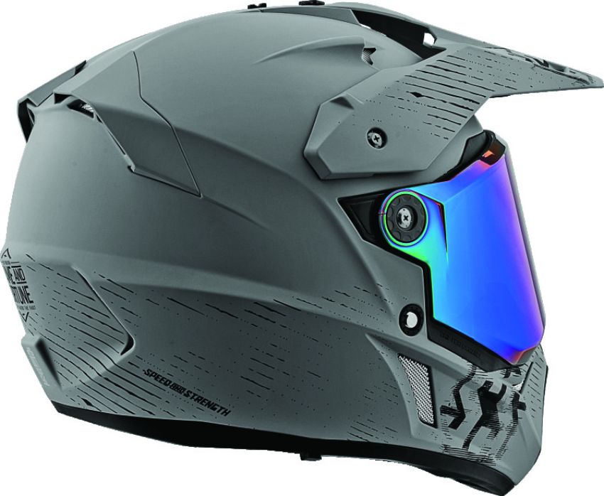 Speed and Strength 885516 SS2600 Fame and Fortune Helmet Grey/Black - Small