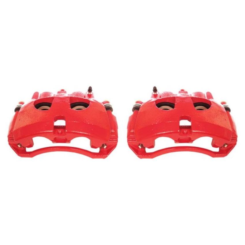 PowerStop S5172 Red Powder Coated Calipers