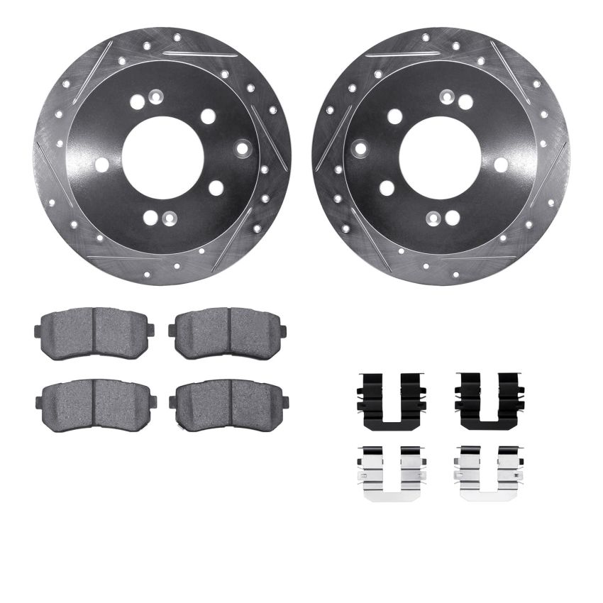 Dynamic Friction 7512-21017 Rotor Kit