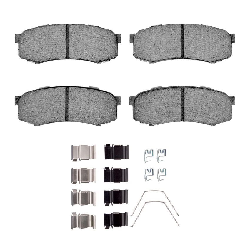 Dynamic Friction 1400-0606-01 Brake Pad Kt