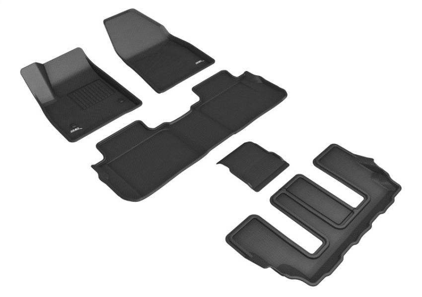 3D MAXpider L1CD02101509 20-24 Cadillac Xt6 With Bucket 2Nd Row Kagu Black R1 R2 R3