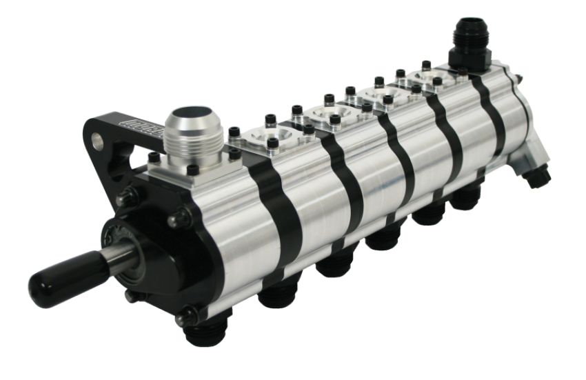 Moroso 22346 T3 Series 6 Stage Dry Sump Oil Pump - Tri-Lobe - Left Side - 1.200 Pressure