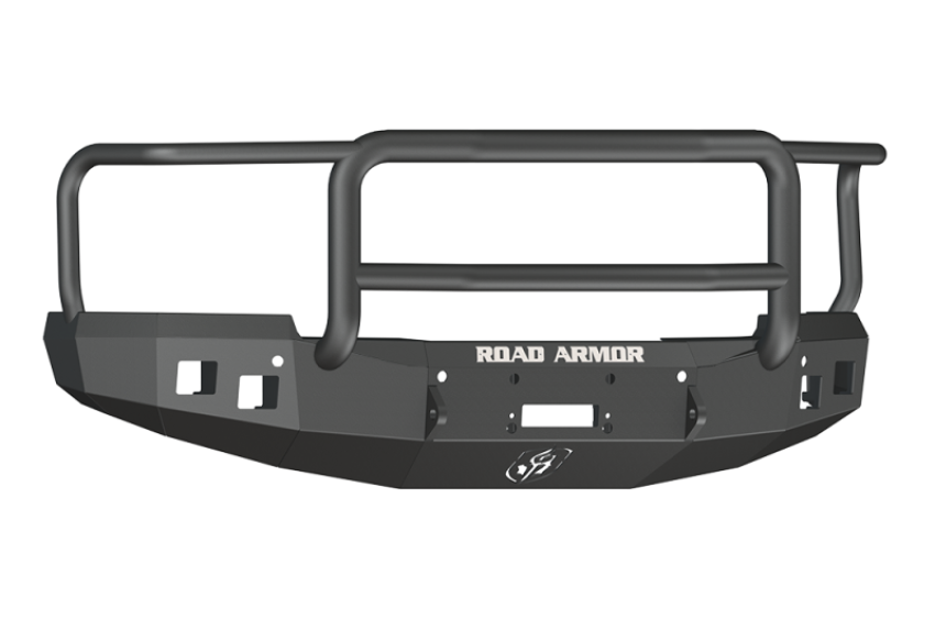 Road Armor 314R5B 14-15 Chevy 1500 Stealth Front Winch Bumper w/Lonestar Guard - Tex Blk
