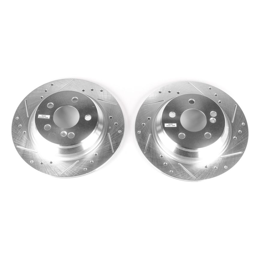 PowerStop EBR1050XPR PowerStop Evolution Performance Drilled, Slotted & Plated Brake Rotor Pair