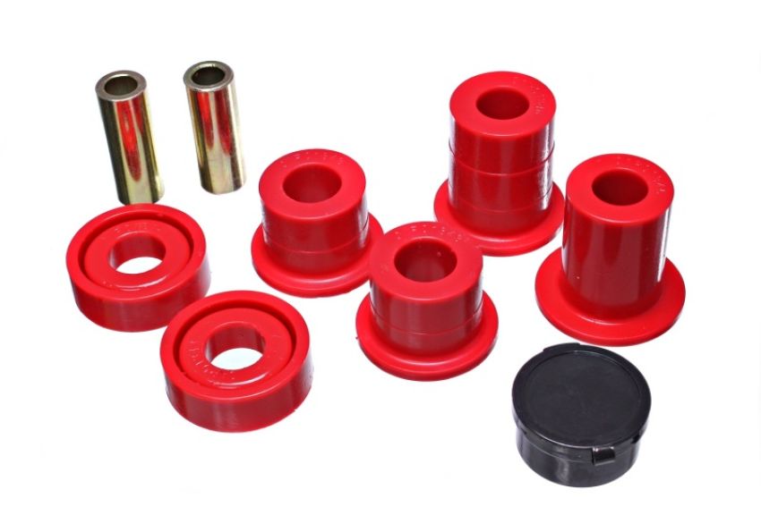 Energy Suspension 3.1154R 07-10 Chevy K2500/3500HD Front Diff Mount - Red