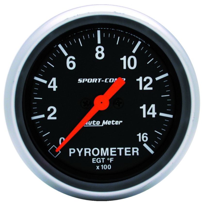 2-5/8in S/C EGT Pyrometer Kit 0-1600