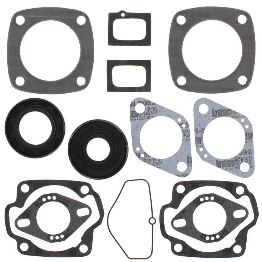 Vertex Pistons 711026 Vertex Gaskets 1975 Moto Ski Futura 343 FC/2 Complete Gasket Kit w/ Oil Seals