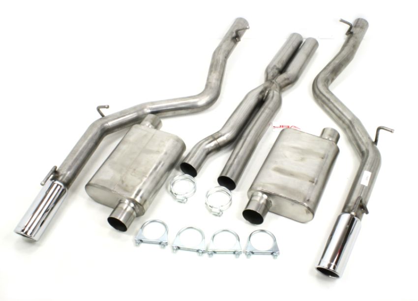 JBA 40-1667 12-14 Chrysler 300C SRT8 6.1L/6.4L 409SS Dual Rear Exit Cat-Back Exhaust