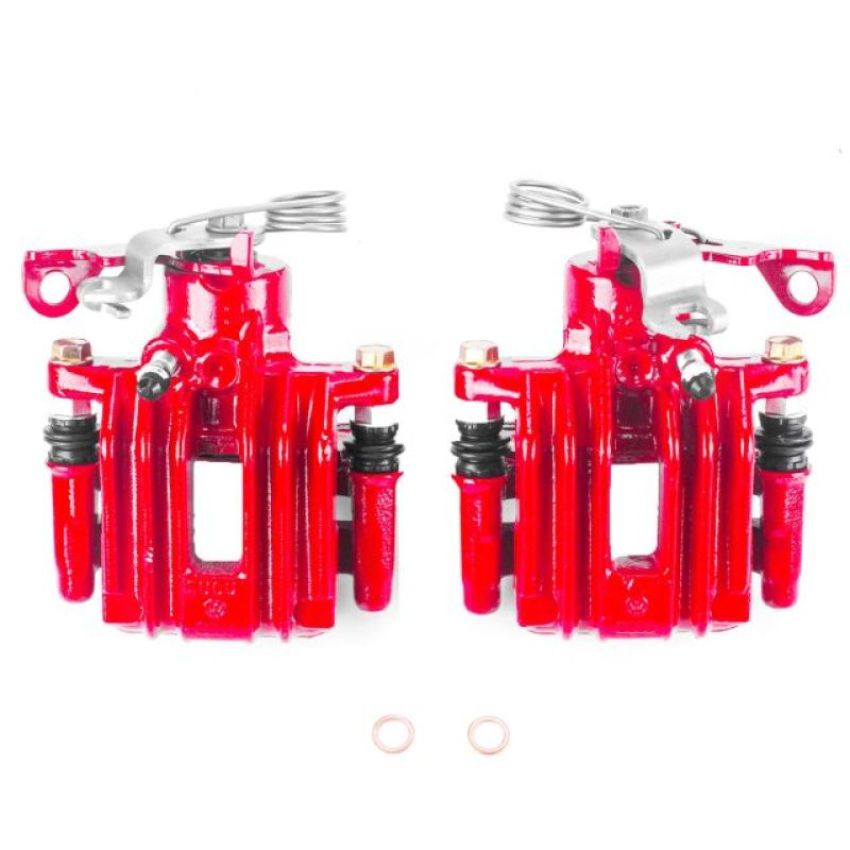 PowerStop S2108 Red Powder Coated Calipers