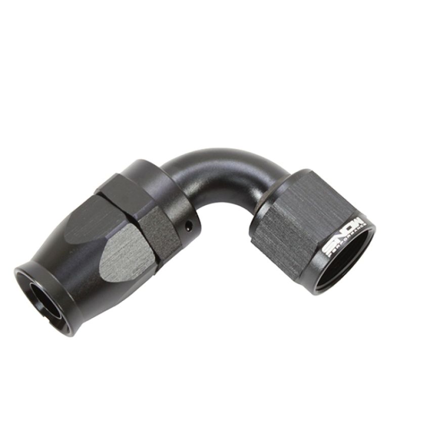 Snow Performance SNF-60190 -10 AN 90 Degree PTFE Hose End (Black)