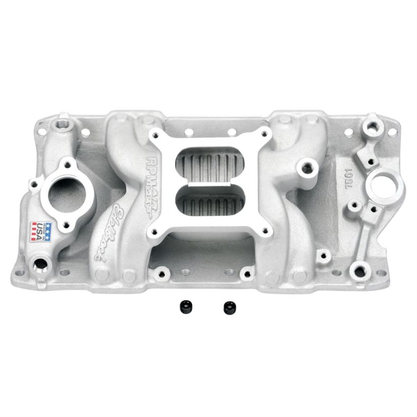 EDELBROCK EDE7501 SBC Performer RPM A/G Manifold - 262-400