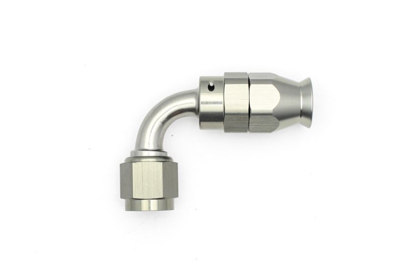 #6 90-Deg Hose End PTFE Series