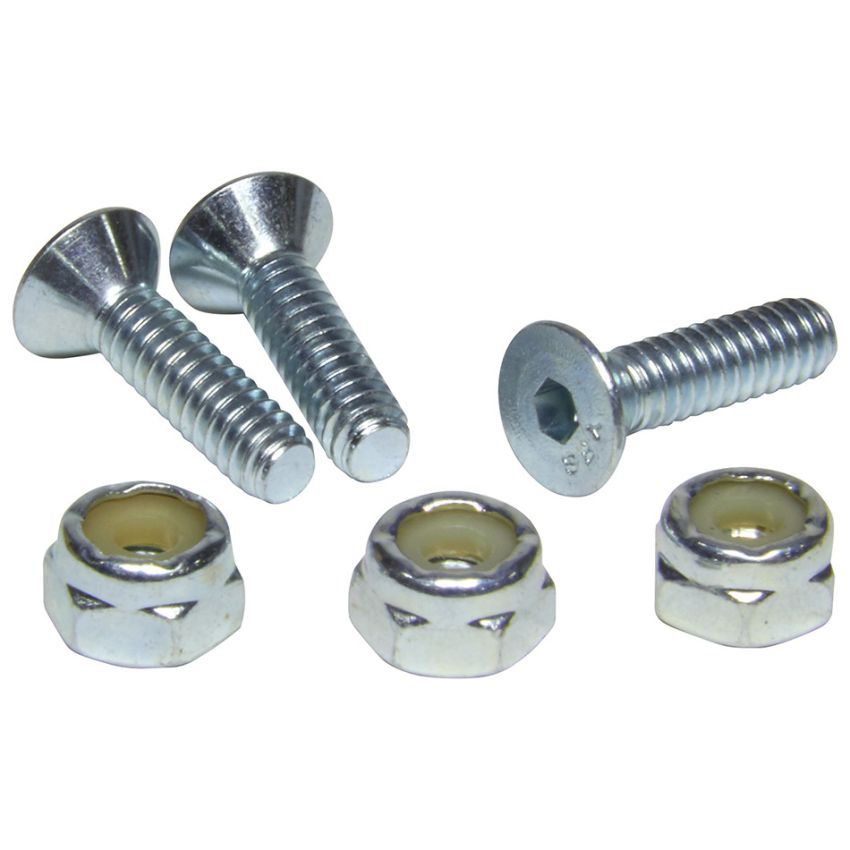 ALLSTAR PERFORMANCE ALL16914 Windshield Mounting Kit Stainless Steel