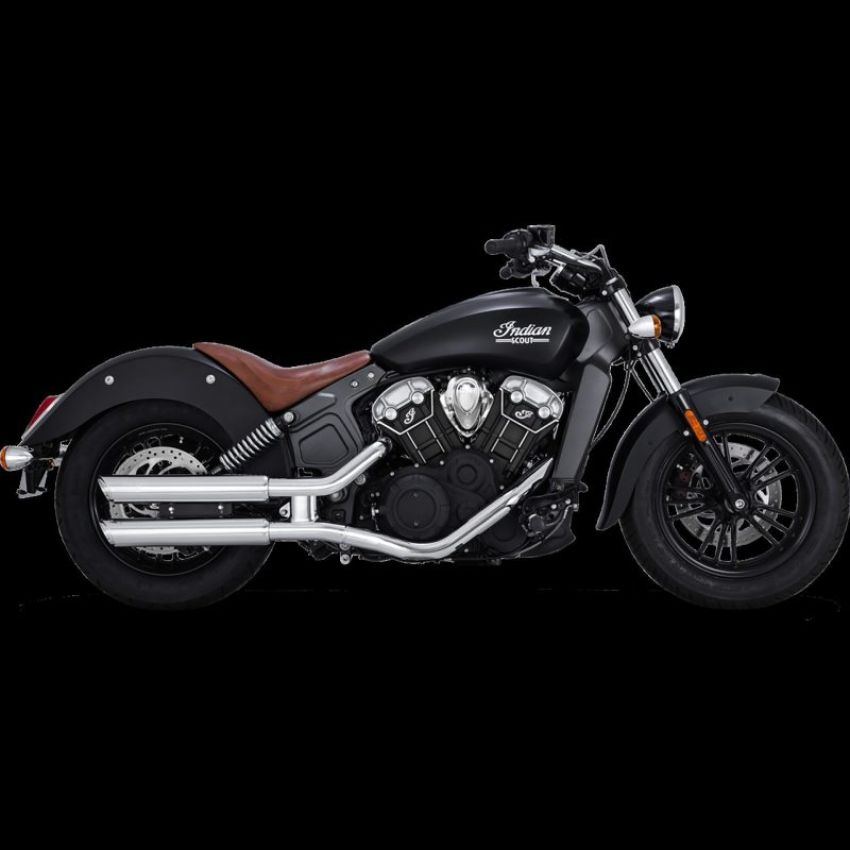 Vance and Hines 3 Twin Slash Slipons Pcx Chr