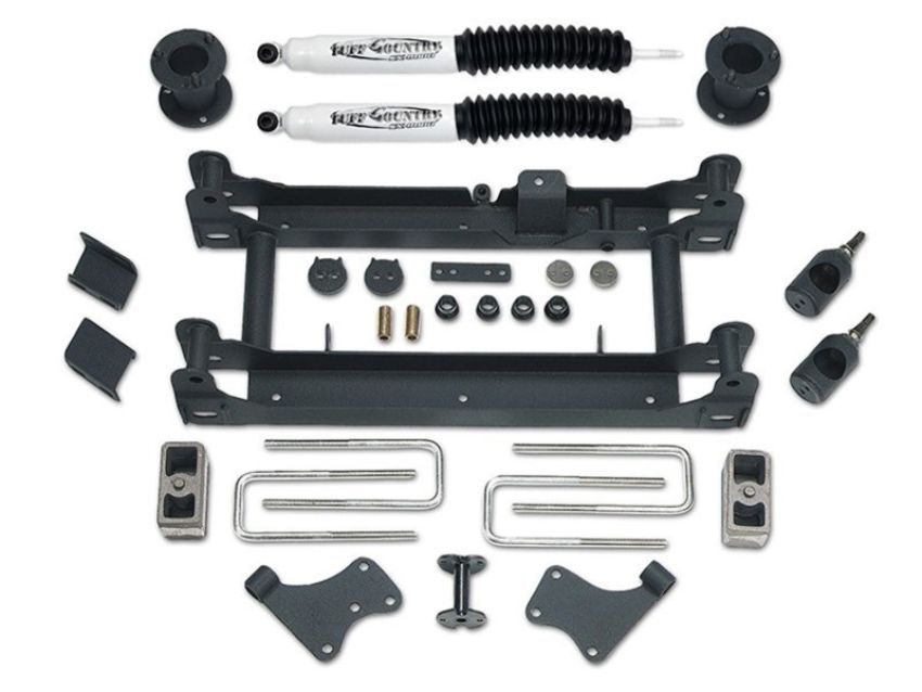 Tuff Country 55900KN 99-04 Toyota Tundra 4x4 & 2wd 4.5in Lift Kit (SX8000 Shocks)
