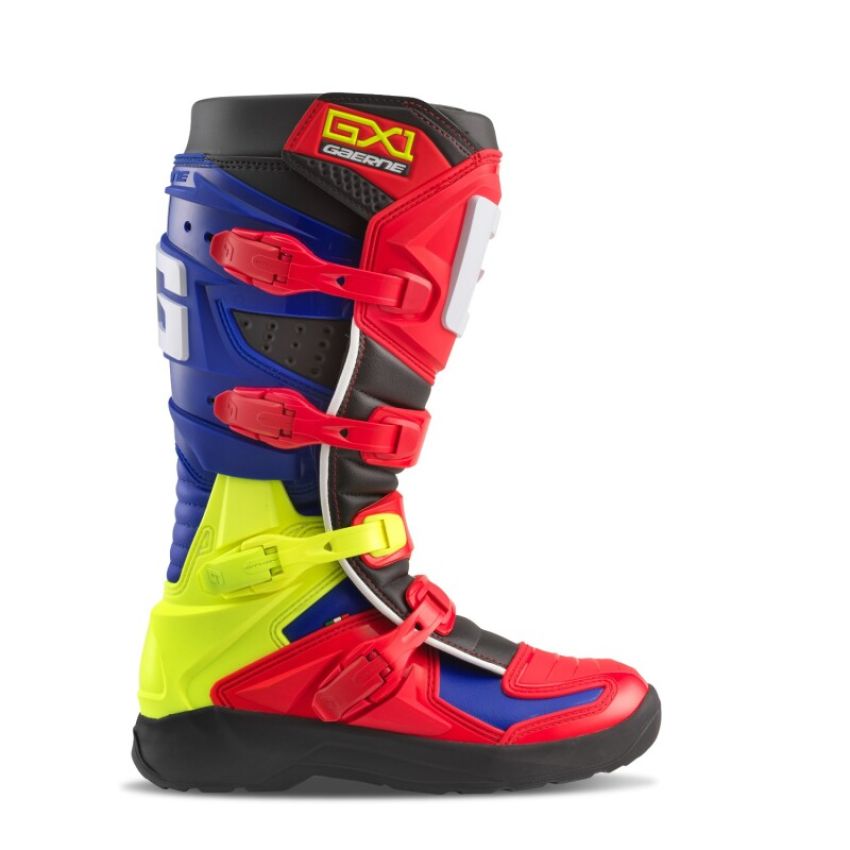 Gaerne 2193-035-10 GX1 Evo Boot Red Multi Size - 10