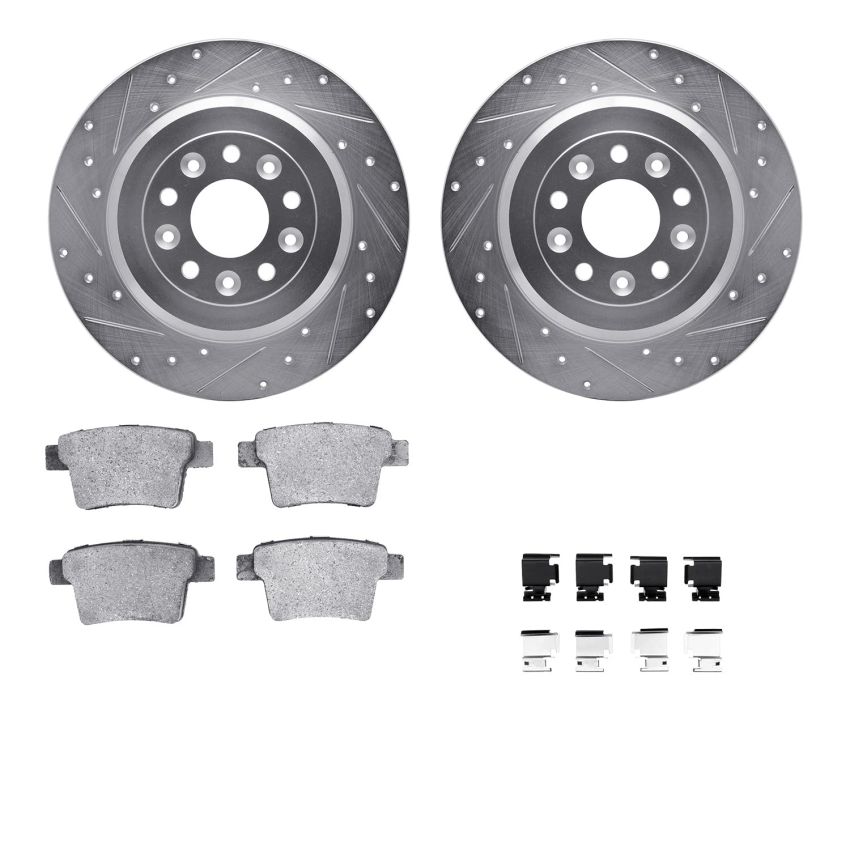 Dynamic Friction 7612-54021 Rotor Kit